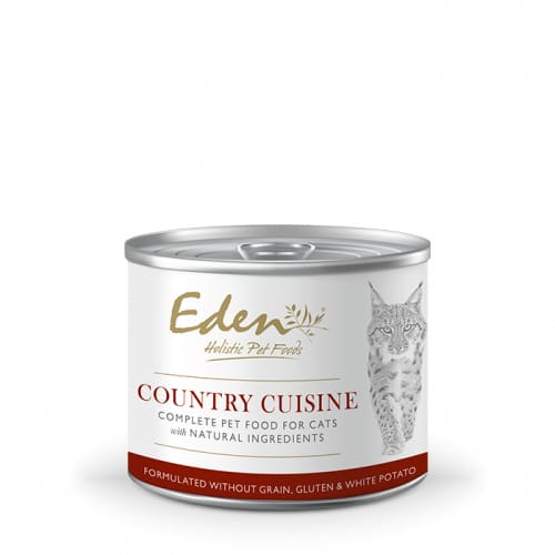 Eden Country Cuisine Wet Cat Food 200g Tin -Eden Pet Food5060438810584
