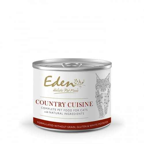 Eden Country Cuisine Wet Cat Food 200g x 6pk - Eden Pet Food5060438810584