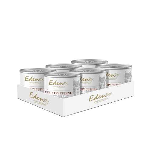 Eden Country Cuisine Wet Cat Food 200g x 6pk - Eden Pet Food5060438810584