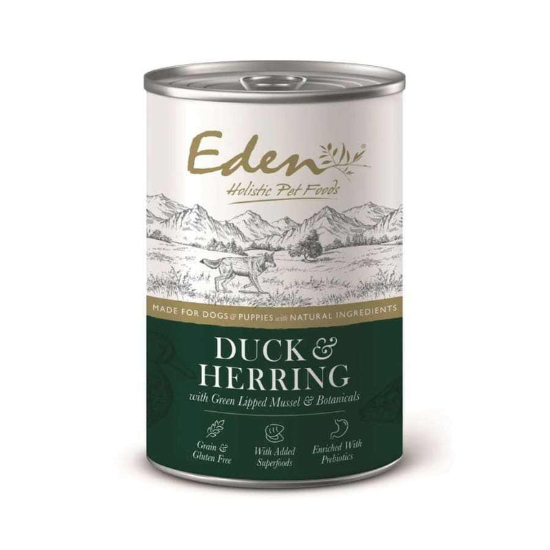 Eden Gourmet Duck & Herring 400g Wet Dog Food - Eden Pet Foods5060438811017