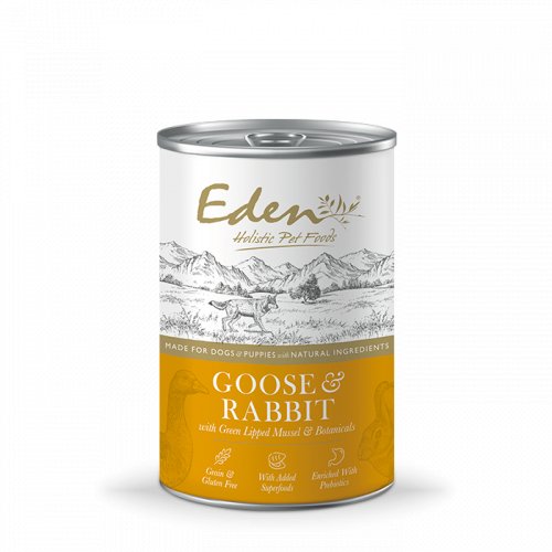 Eden Gourmet Goose & Rabbit 400g Wet Dog Food -Eden Pet Foods