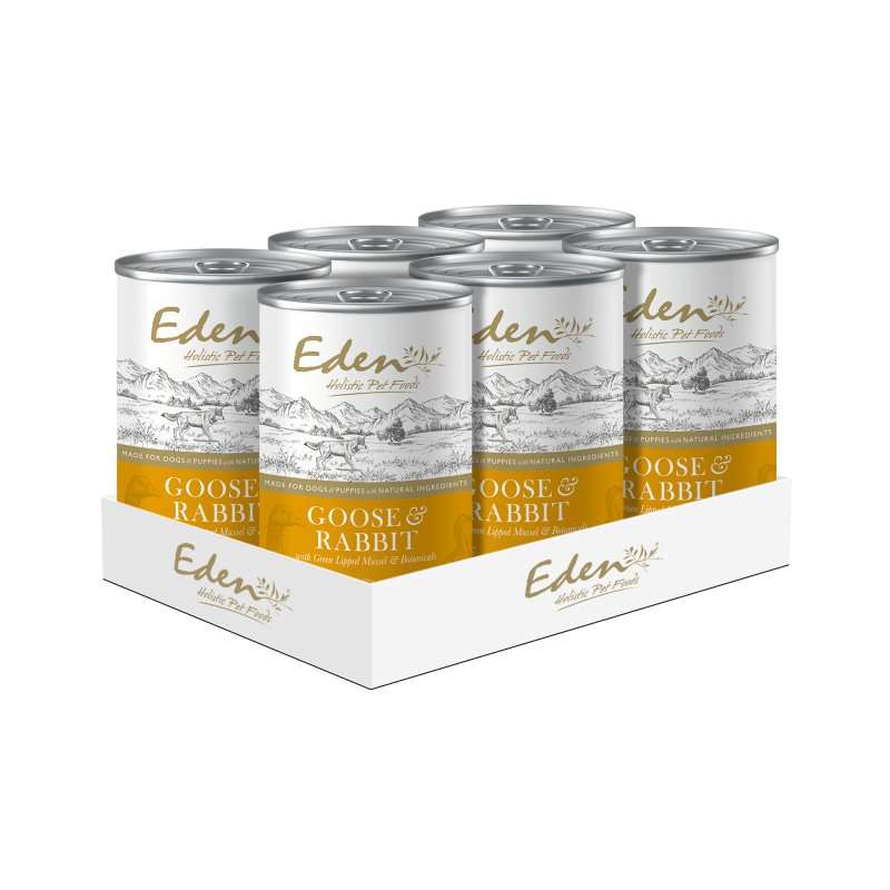 Eden Gourmet Goose & Rabbit 400g Wet Dog Food -Eden Pet Foods