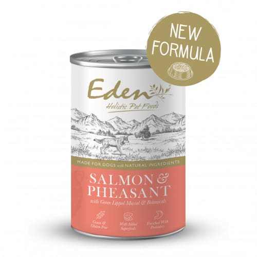Eden Gourmet Salmon & Pheasant 400g Wet Dog Food - Eden Pet Foods5060438810997