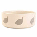 Feathered Friends Ceramic Dog Bowl - Zoon5050642040099