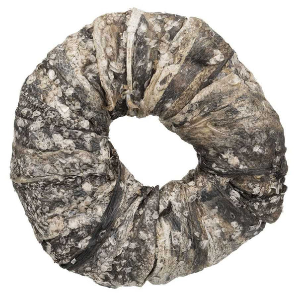 Fish Skin Donut Rings for dogs made from 100% fish skins, high protein content.