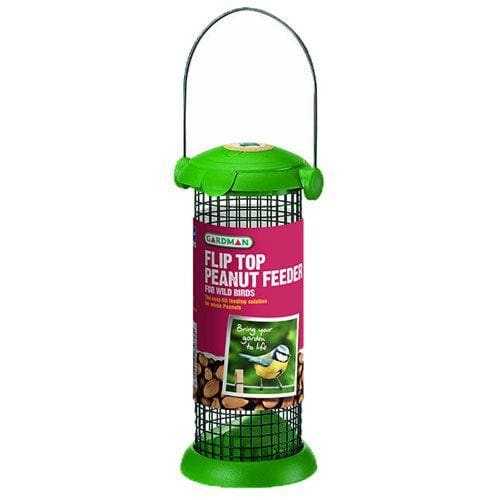 Flip Top Peanut Feeder for Wild Birds -Classic