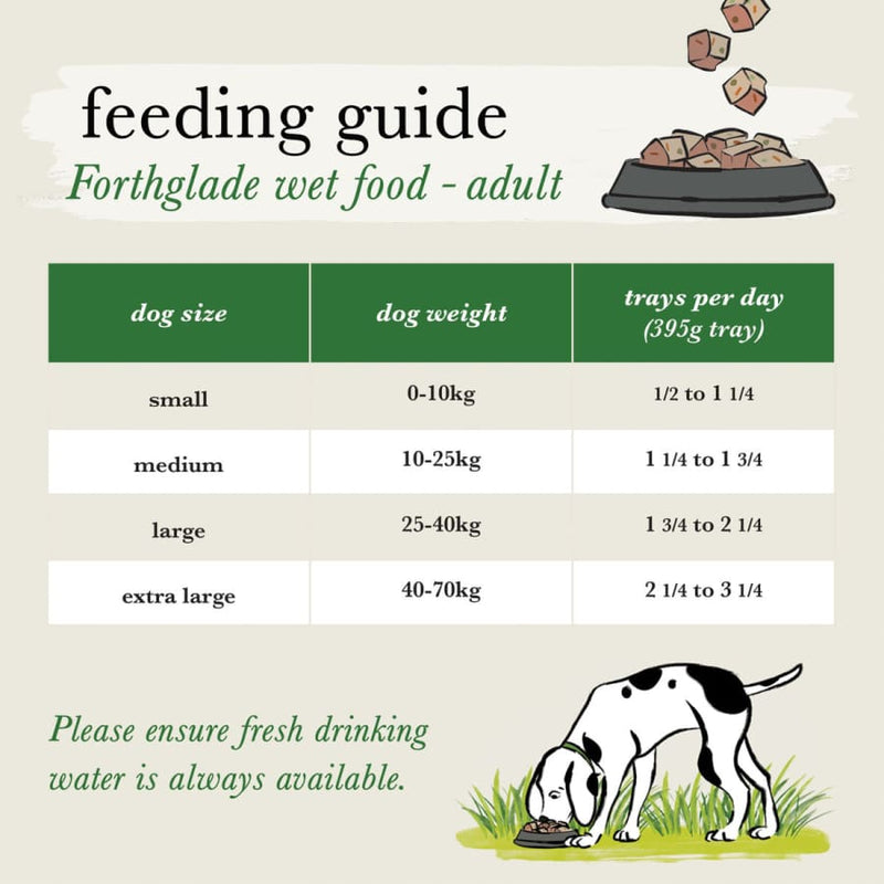 Forthglade Complete Adult Chicken, Butternut Squash & Veg Grain Free Wet Dog Food - 18 x 395g -Forthglade