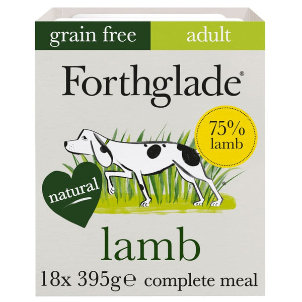 Forthglade Lamb with Brown Rice & Vegetables Wet Dog Food 395g -Forthglade Pet Food05023833003036
