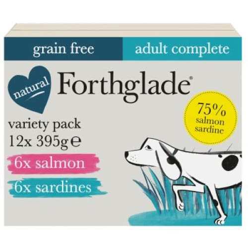 Forthglade Salmon & Sardine Wet Dog Food 12 x 395g - Forthglade Pet Food5023833005849