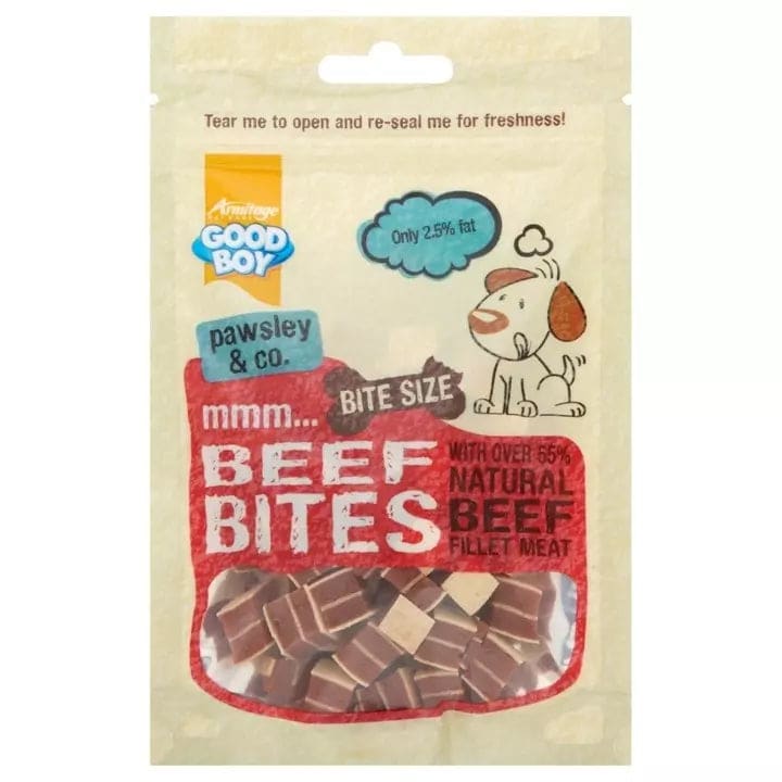 Goodboy 65g Beef Bites Dog Treats -GoodBoy5000239055906