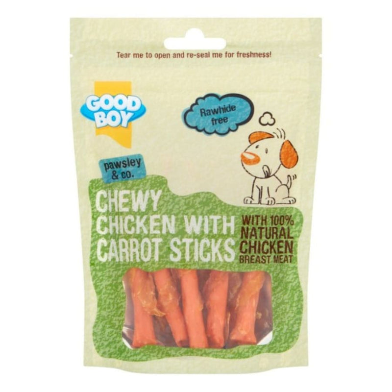 Goodboy Chicken with Carrot Dog Treats 90g Bag -GoodBoy5000239057696