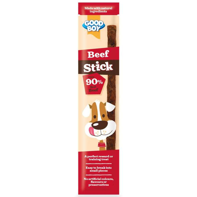 Good Boy Stick Beef - 90% Meat Reward Training Treat for Dogs