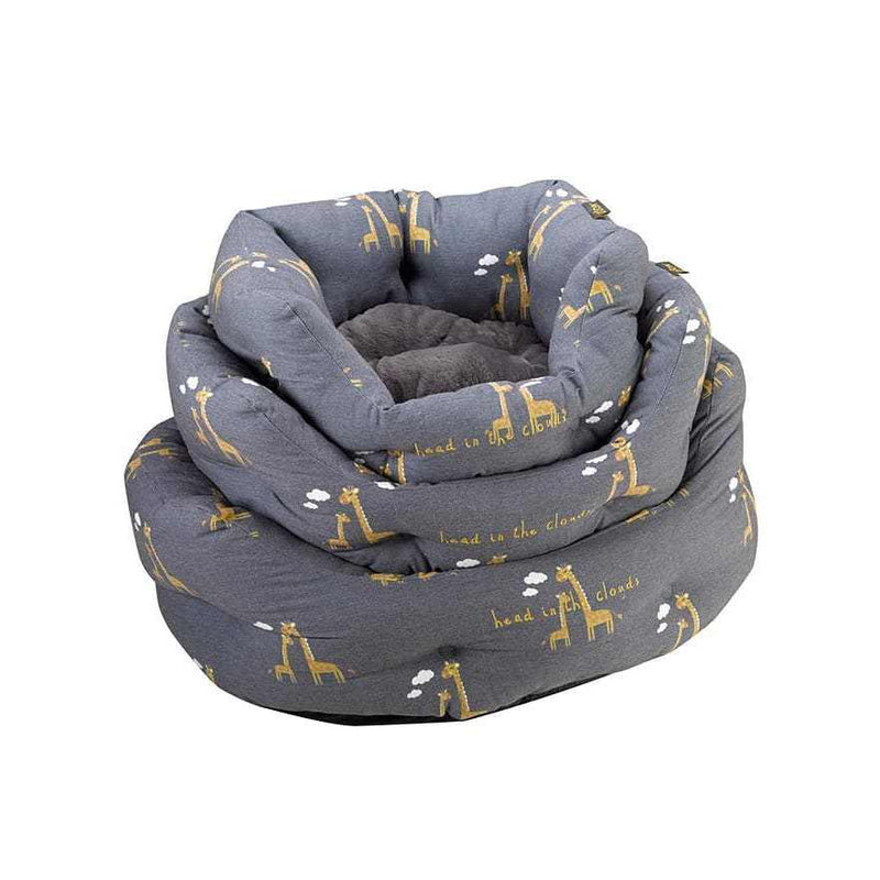 Head In The Clouds Oval Dog Bed - Zoon5050642060479