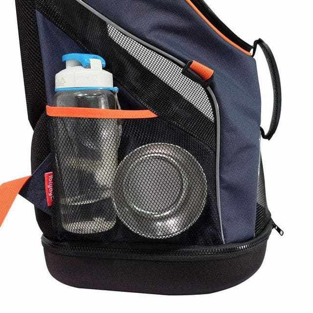 Ibiyaya® Ultralight Backpack Pet Backpack with side mesh pockets for water and supplies, foldable for easy storage, perfect for hands-free pet carrying.