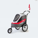 Innopet Sporty Deluxe Dog Stroller with adjustable handle and large wheels.