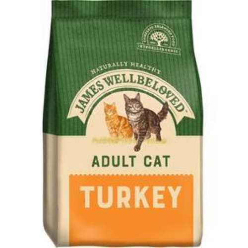 James Wellbeloved Adult Cat Turkey Dry Food - James wellbeloved5025838006166