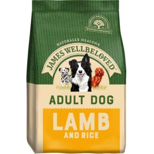 James Wellbeloved Adult Lamb Dry Dog Food 2kg - James Wellbeloved5025838001239