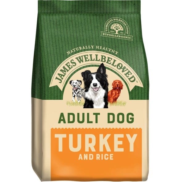 James Wellbeloved Adult Turkey Dry Dog Food -James Wellbeloved5025838041037