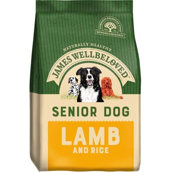James Wellbeloved Senior Lamb Dry Dog Food -James Wellbeloved5025838002137