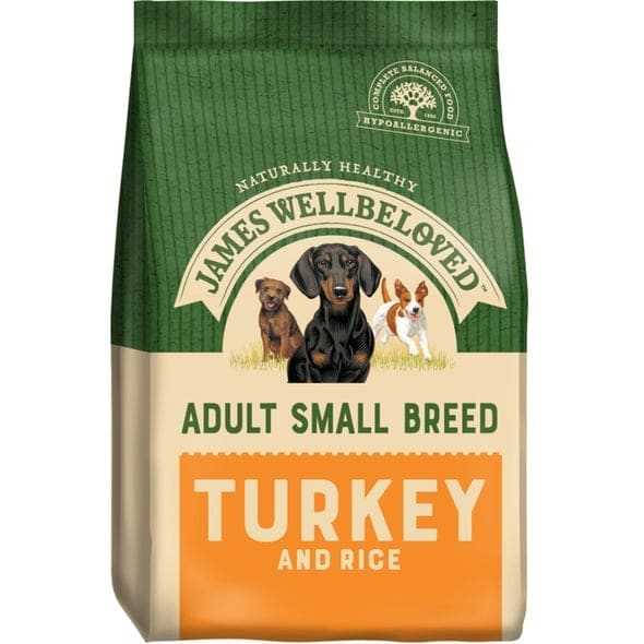 James Wellbeloved Small Breed Turkey Dry Dog Food - James Wellbeloved5025838071652