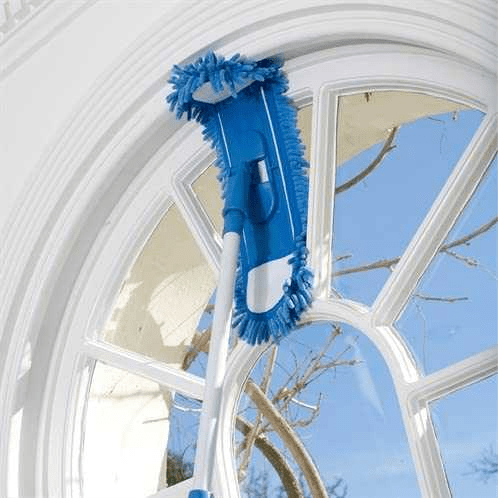 JML Microfibre Mop: Flexible Super - Absorbent Microfibre Floor Mop & Mitt (Wet or Dry) - JML787162645101