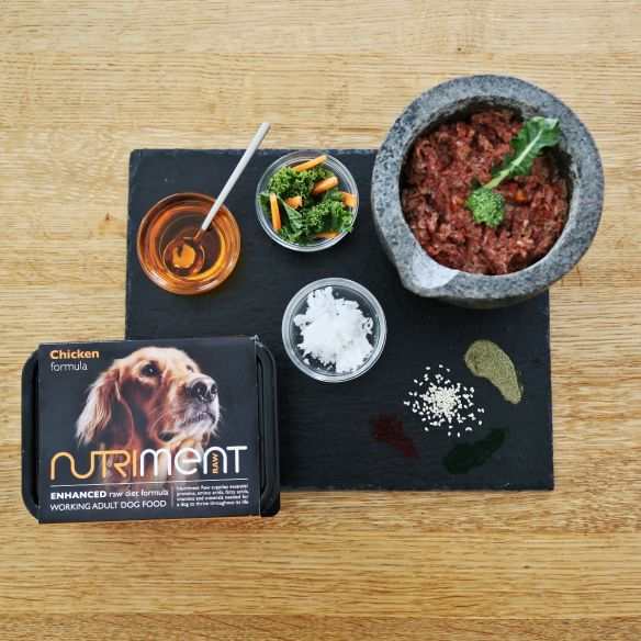 Nutriment Raw Chicken Formula Dog Food - Nutriment5060359980007