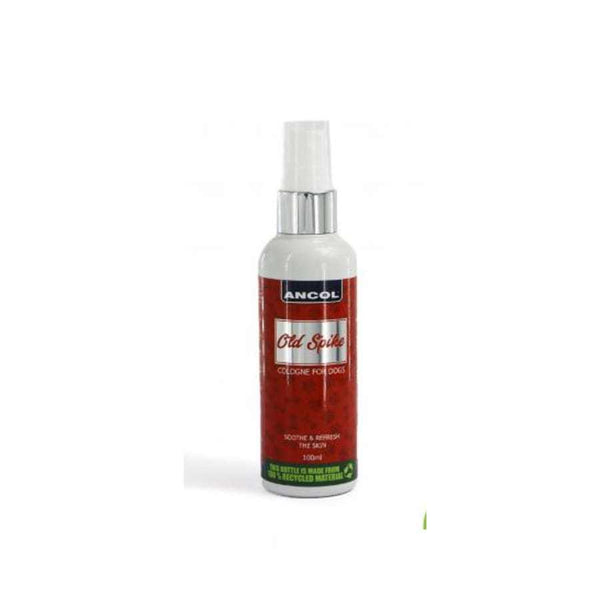 Old Spike Dog Cologne 100ml bottle with chamomile for fresh scent.