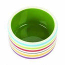 Rainbow Ceramic Bowl - Happy Pet
