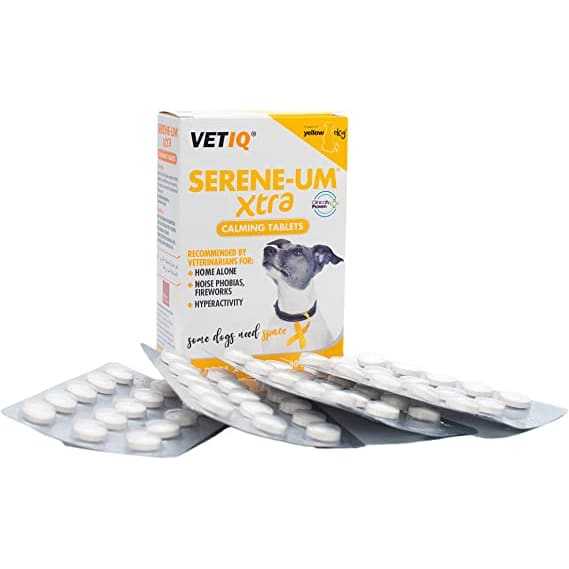 Serene - Um Extra Calming Tablets For Dogs - 60 tablets - VETIQ750826005429