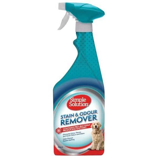 Simple Solution Stain & Odour Remover For Dogs 750ml Spray - Simple Solutions010279904220