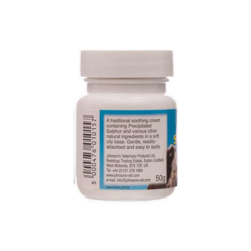 Skin-eze Cream for Cats, Dogs and Small Animals 50g Tub -Johnsons5000476010157