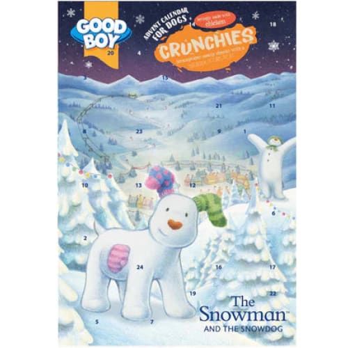 Snowman and Snowdog Christmas Advent Calendar for Dogs -Good Boy4048422157137