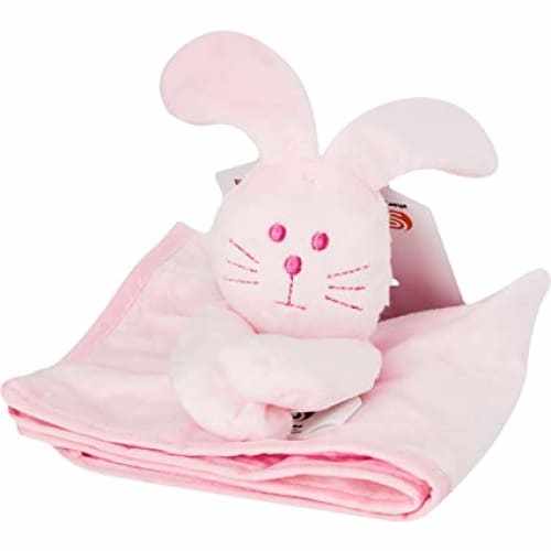 Soft Blanket Puppy Toy with plush bunny character head.
