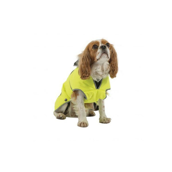 Stormguard Hi Viz Yellow Waterproof Dog Coat -Ancol5016646803467