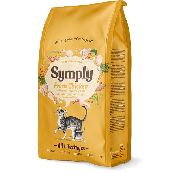 Symply Fresh Chicken - for All lifestages Cat Dry food -Symply5029040050573