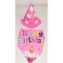 The Birthday Girl Hat & Bandana Dog Pack. - Kimis Pet Emporium