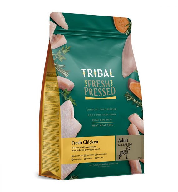 Tribal Fresh Chicken Cold Pressed Dog Food -Tribal