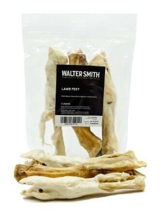 Walter Smith Lambs Feet Dog Treats - 3 pieces -Walter Smith5060548430795