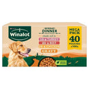 Winalot Adult Wet Dog Food Sunday Dinner in Gravy 40x100g Pouches - Purina7613287213969