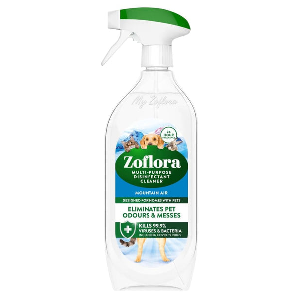 Zoflora Mountain Air Multipurpose Disinfectant Cleaner 800ml Trigger Spray -Zoflora5011309058413